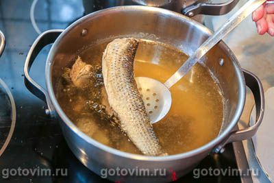 Фотографии рецепта Уха из кефали, 03 Уха из кефали, Шаг 03