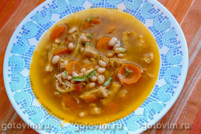        (Zuppa di fagioli e trippa).  