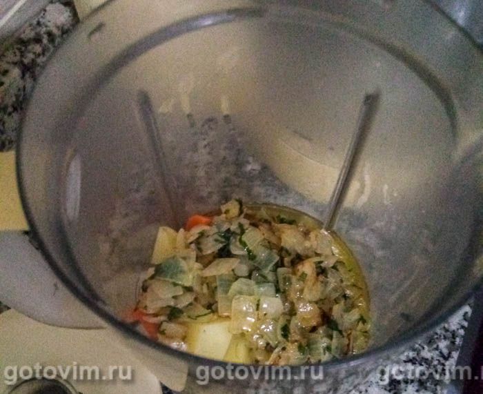 Фотографии рецепта Суп-пюре из артишоков, 06 Суп-пюре из артишоков, Шаг 06