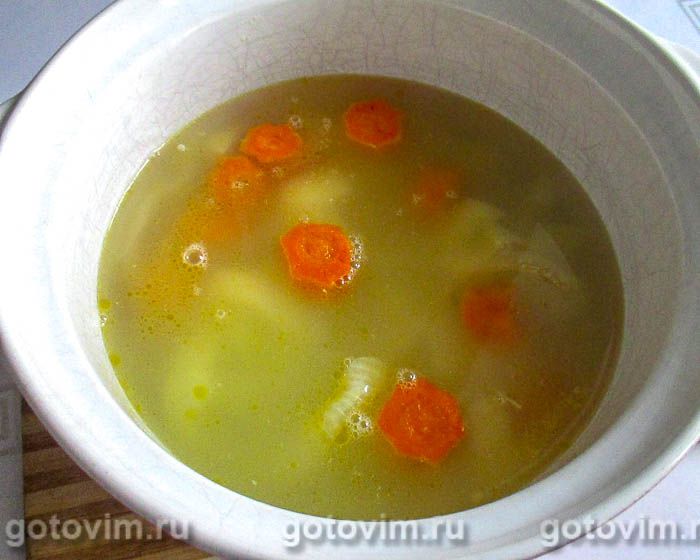 Фотографии рецепта Суп пюре из чечевицы в микроволновке, 03 Суп пюре из чечевицы в микроволновке, Шаг 03