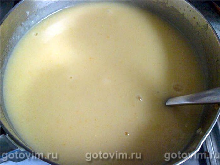 Фотографии рецепта Картофельный суп-пюре с потрошками, 02 Картофельный суп-пюре с потрошками, Шаг 02