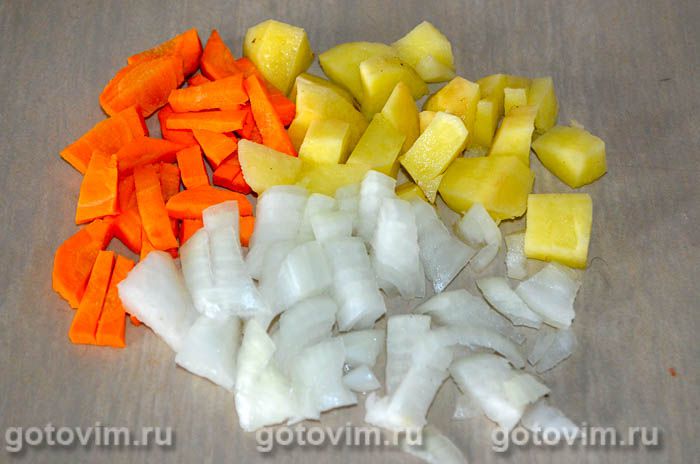 Фотографии рецепта Суп из утки с клёцками, 03 Суп из утки с клёцками, Шаг 03