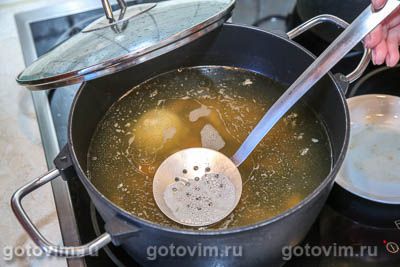 Фотографии рецепта Бульон из утки с клецками, 01 Бульон из утки с клецками, Шаг 01