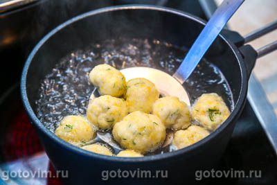 Фотографии рецепта Бульон из утки с клецками, 04 Бульон из утки с клецками, Шаг 04