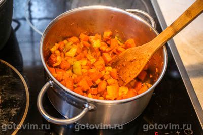 Фотографии рецепта Cуп из тыквы с уткой, 06 Cуп из тыквы с уткой, Шаг 06