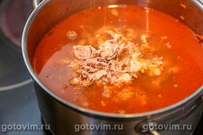 Фотографии рецепта Cуп из тыквы с уткой, 08 Cуп из тыквы с уткой, Шаг 08