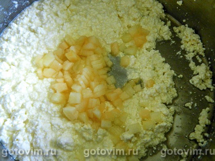 Фотографии рецепта Сырники с дыней, 04 Сырники с дыней, Шаг 04