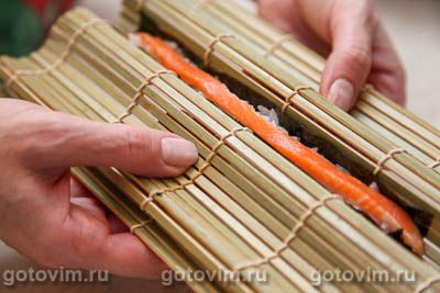 Фотографии рецепта Суши-цветок (хана суши), 02 Суши-цветок (хана суши), Шаг 02