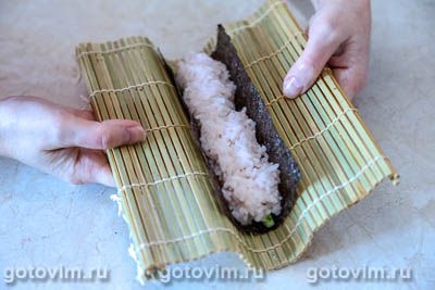 Фотографии рецепта Суши-звездочки, 04 Суши-звездочки, Шаг 04