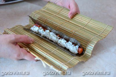 Фотографии рецепта Суши-звездочки, 06 Суши-звездочки, Шаг 06