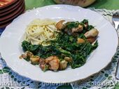 Свинина с черемшой