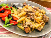 Свинина с картошкой, запеченная в банке