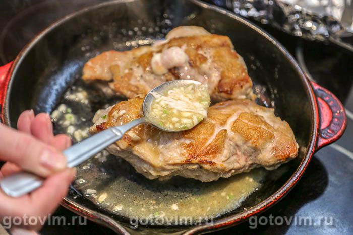 Фотографии рецепта Мясные кармашки из свинины с моцареллой и помидорами, 08 Мясные кармашки из свинины с моцареллой и помидорами, Шаг 08