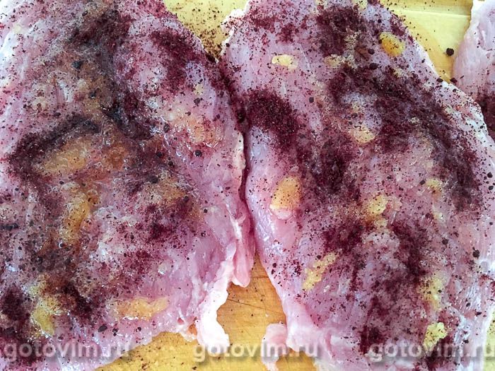 Фотографии рецепта Жареная свинина с медом и сумахом, 03 Жареная свинина с медом и сумахом, Шаг 03