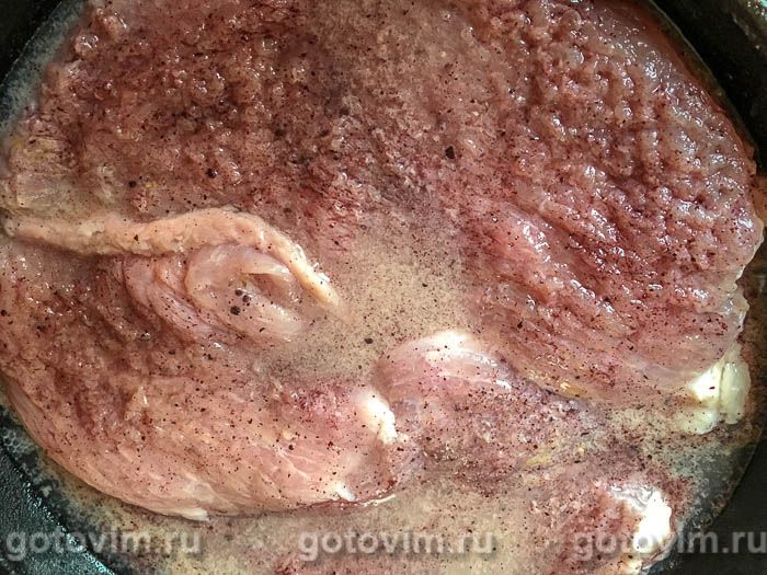 Фотографии рецепта Жареная свинина с медом и сумахом, 05 Жареная свинина с медом и сумахом, Шаг 05