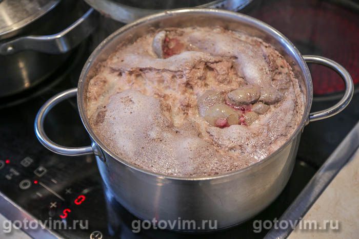 Фотографии рецепта Жареные свиные почки с овощами в соусе по-восточному, 02 Жареные свиные почки с овощами в соусе по-восточному, Шаг 02
