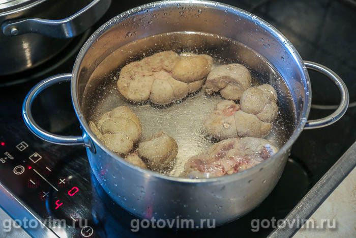 Фотографии рецепта Жареные свиные почки с овощами в соусе по-восточному, 03 Жареные свиные почки с овощами в соусе по-восточному, Шаг 03