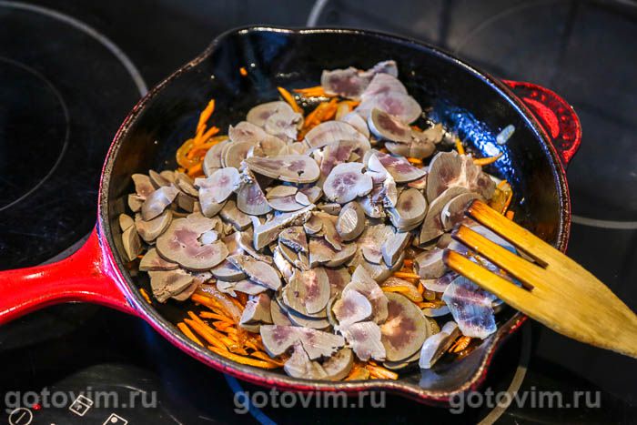 Фотографии рецепта Жареные свиные почки с овощами в соусе по-восточному, 08 Жареные свиные почки с овощами в соусе по-восточному, Шаг 08