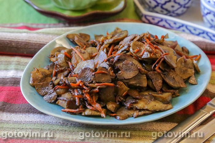 Жареные свиные почки с овощами в соусе по-восточному. Фотография рецепта Жареные свиные почки с овощами в соусе по-восточному. Фотография рецепта