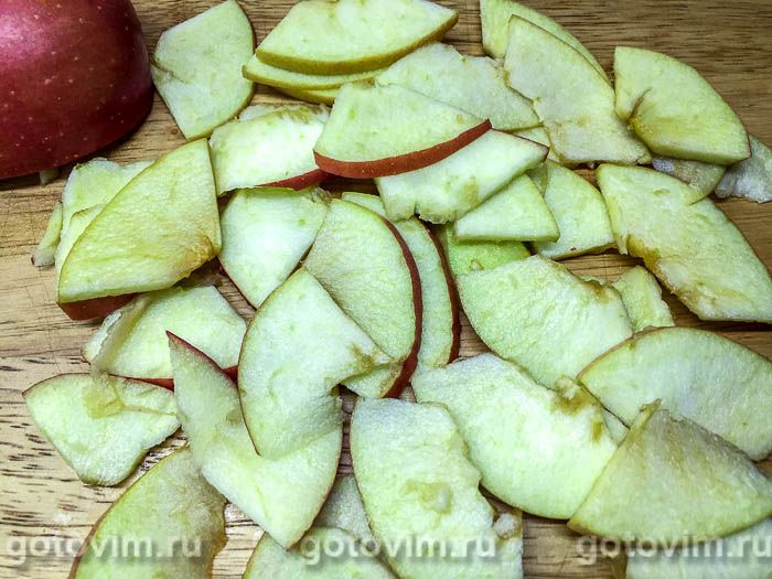 Фотографии рецепта Квашеная капуста со свиными ребрышками и яблоком, 05 Квашеная капуста со свиными ребрышками и яблоком, Шаг 05