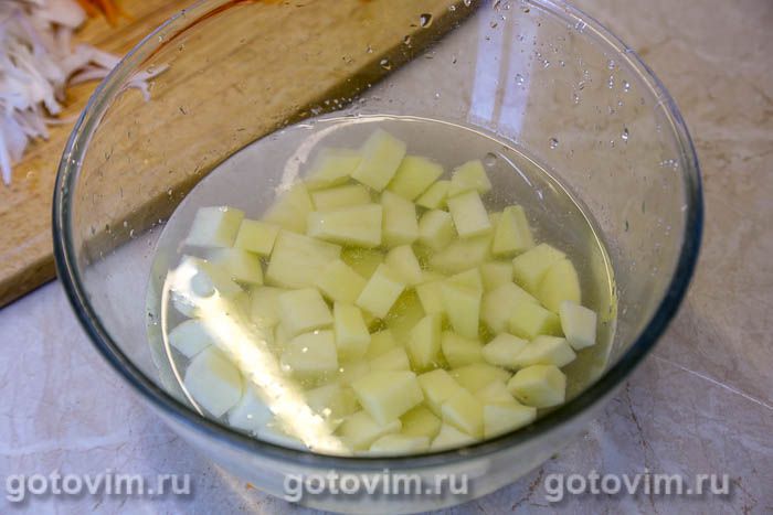 Фотографии рецепта Свинина с картошкой и рисом, 03 Свинина с картошкой и рисом, Шаг 03