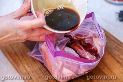 Фотографии рецепта Мясо в духовке по-китайски (Honey Char Siu), 03 Мясо в духовке по-китайски (Honey Char Siu), Шаг 03