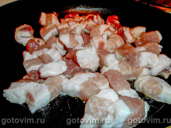 Фотографии рецепта Стручковая фасоль с мясом в томате, 01 Стручковая фасоль с мясом в томате, Шаг 01
