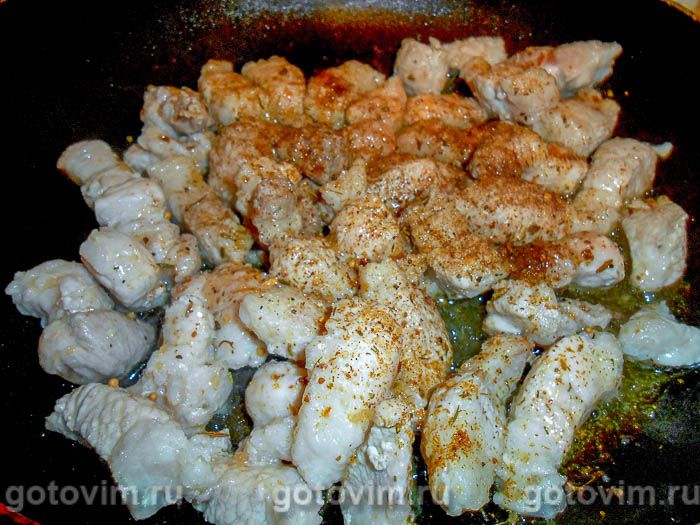 Фотографии рецепта Стручковая фасоль с мясом в томате, 02 Стручковая фасоль с мясом в томате, Шаг 02