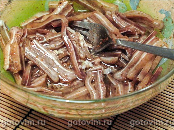 Фотографии рецепта Свиные уши по-корейски, 01 Свиные уши по-корейски, Шаг 01