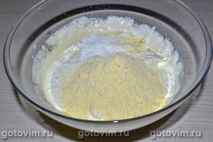 Фотографии рецепта Сырники на пару, 03 Сырники на пару, Шаг 03