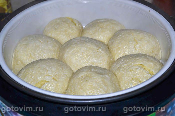 Фотографии рецепта Сырники на пару, 06 Сырники на пару, Шаг 06