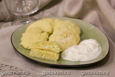 Фотография рецепта Сырники в микроволновке Фотография рецепта Сырники в микроволновке