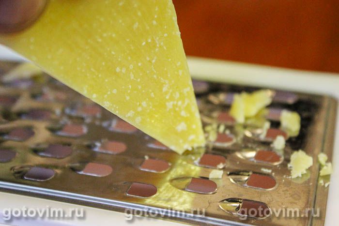 Фотографии рецепта Закуска из рикотты с лососем в сырных корзиночках, 01 Закуска из рикотты с лососем в сырных корзиночках, Шаг 01