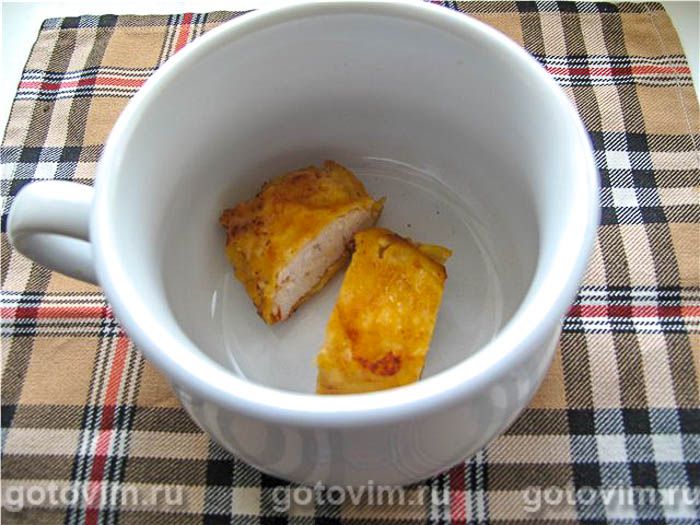 Фотографии рецепта Куриный такос в бульоне, 06 Куриный такос в бульоне, Шаг 06