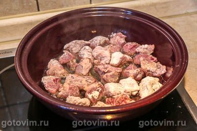Фотографии рецепта Тажин из баранины с тыквой и кускусом, 01 Тажин из баранины с тыквой и кускусом, Шаг 01