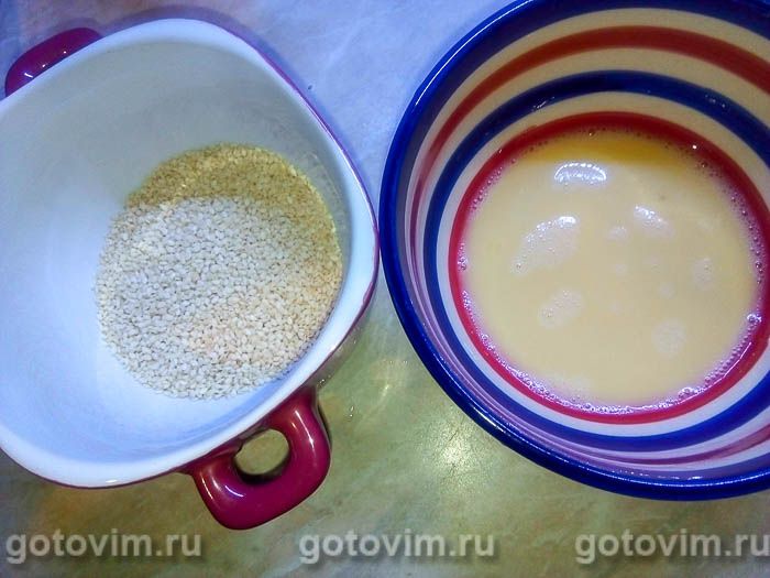 Фотографии рецепта Тефтели из фасоли с грибным соусом и гречневой кашей, 03 Тефтели из фасоли с грибным соусом и гречневой кашей, Шаг 03