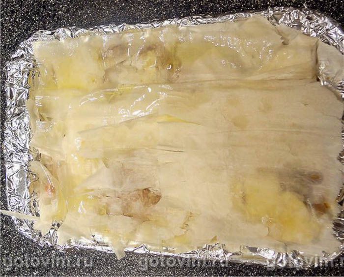 Фотографии рецепта Террин куриный с фисташками, 06 Террин куриный с фисташками, Шаг 06