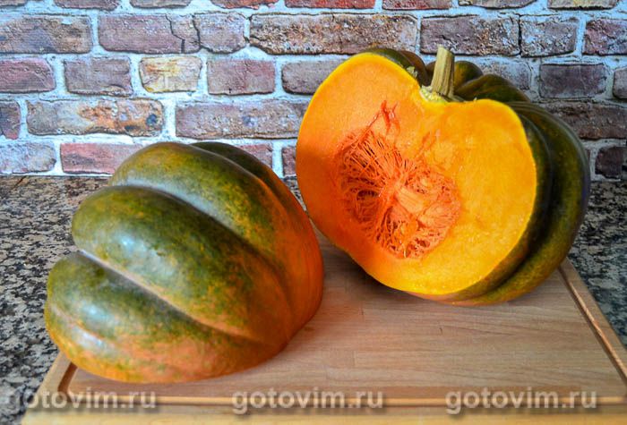 Фотографии рецепта Тыквенное варенье с орехами, 01 Тыквенное варенье с орехами, Шаг 01