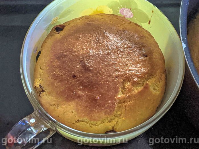 Фотографии рецепта Тыквенная бабка с изюмом и лимоном, 05 Тыквенная бабка с изюмом и лимоном, Шаг 05