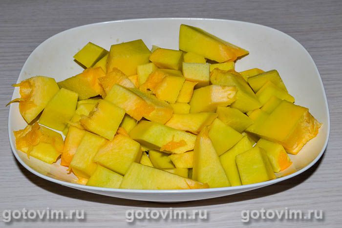 Фотографии рецепта Тыквенные булочки, 01 Тыквенные булочки, Шаг 01
