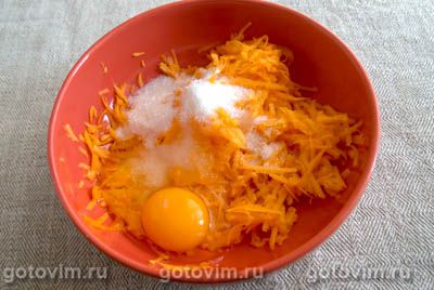 Фотографии рецепта Драники из тыквы со спельтой, 03 Драники из тыквы со спельтой, Шаг 03