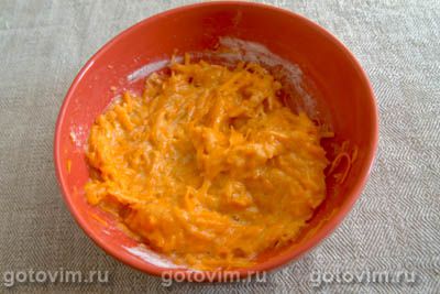 Фотографии рецепта Драники из тыквы со спельтой, 05 Драники из тыквы со спельтой, Шаг 05