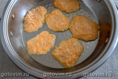 Фотографии рецепта Драники из тыквы со спельтой, 06 Драники из тыквы со спельтой, Шаг 06