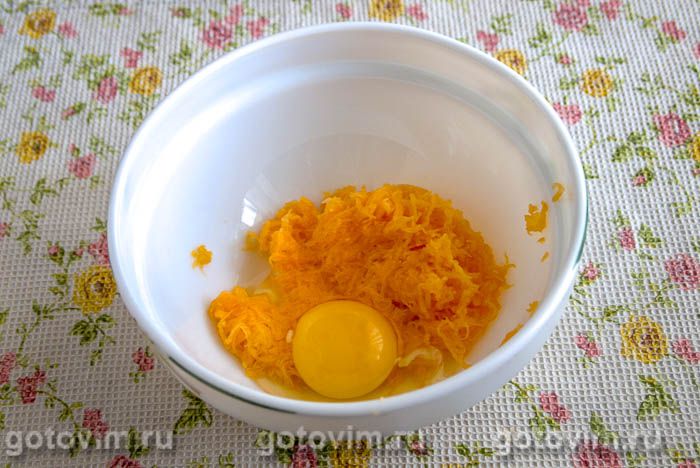 Фотографии рецепта Тыквенный кекс с орехами, 01 Тыквенный кекс с орехами, Шаг 01