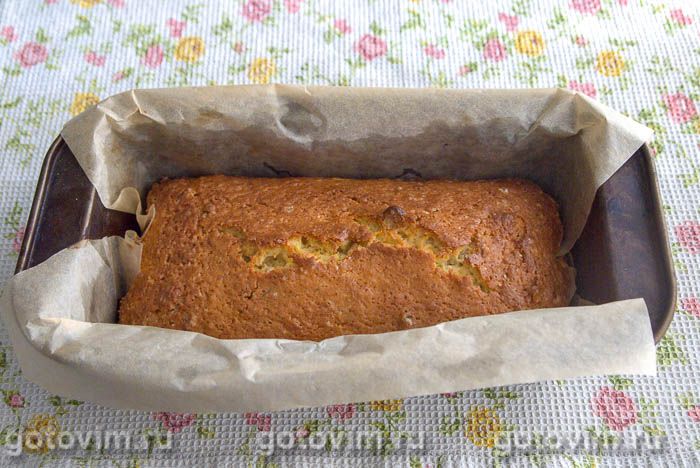 Фотографии рецепта Тыквенный кекс с орехами, 07 Тыквенный кекс с орехами, Шаг 07