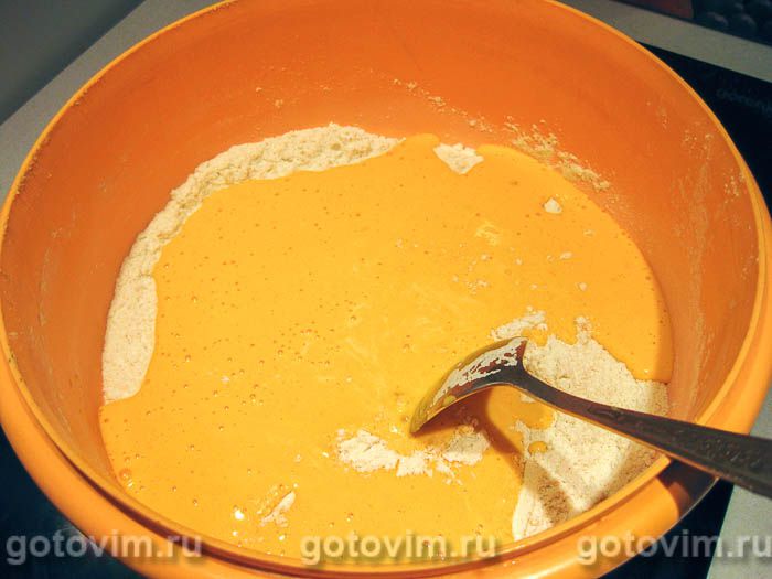 Фотографии рецепта Тыквенные кексы, 06 Тыквенные кексы, Шаг 06
