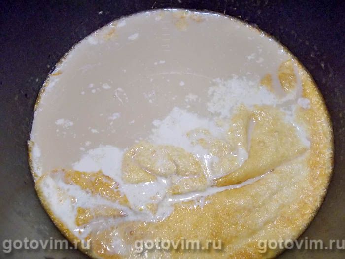 Фотографии рецепта Топленое молоко в мультиварке, 04 Топленое молоко в мультиварке, Шаг 04