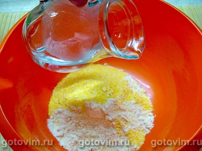 Фотографии рецепта Тортилья из кукурузной муки, 02 Тортилья из кукурузной муки, Шаг 02