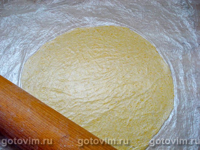 Фотографии рецепта Тортилья из кукурузной муки, 06 Тортилья из кукурузной муки, Шаг 06