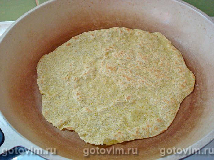 Фотографии рецепта Тортилья из кукурузной муки, 08 Тортилья из кукурузной муки, Шаг 08
